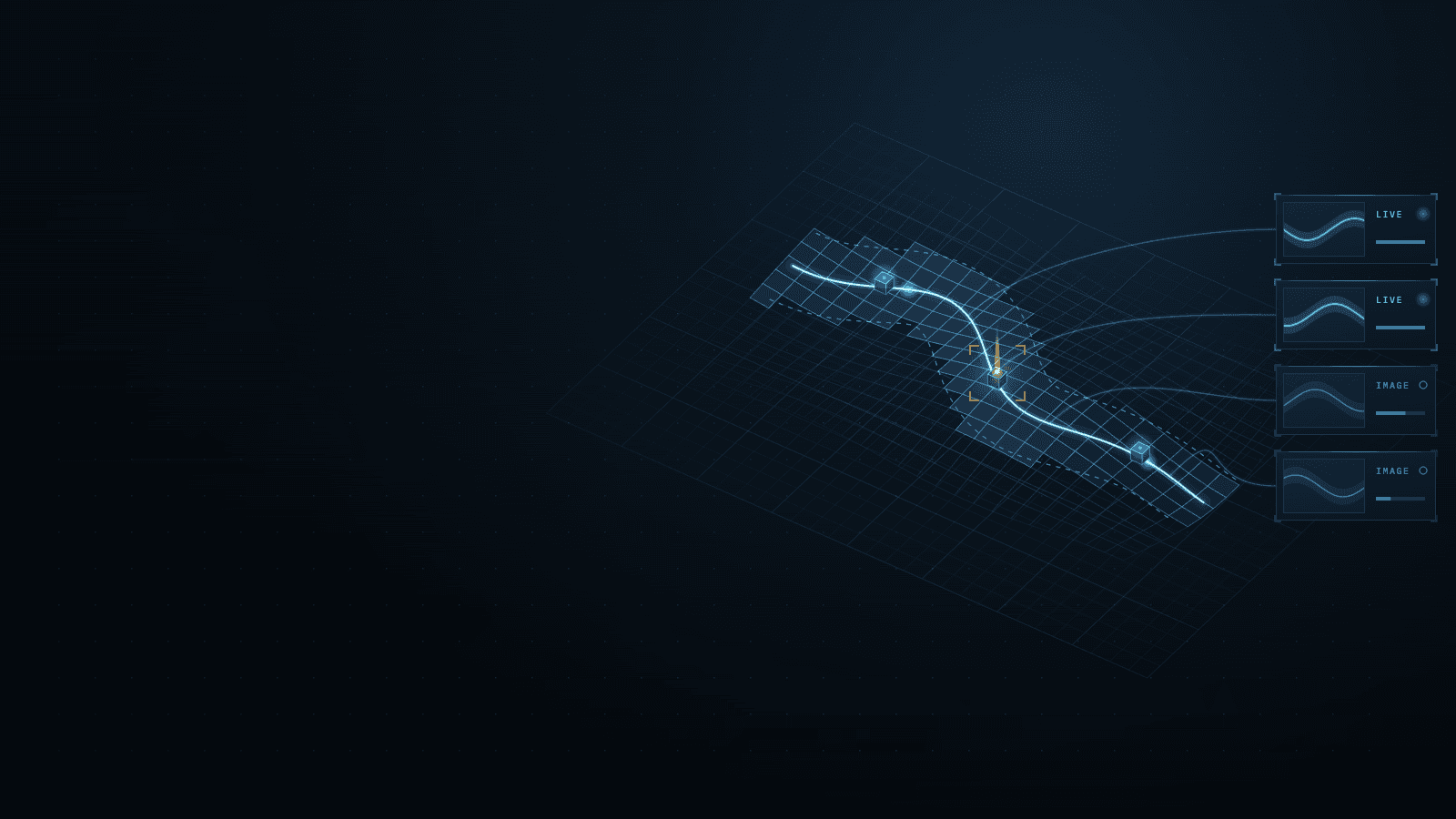 Portada de Mapas 3D sin conexión por cliente, recortados al corredor del ducto